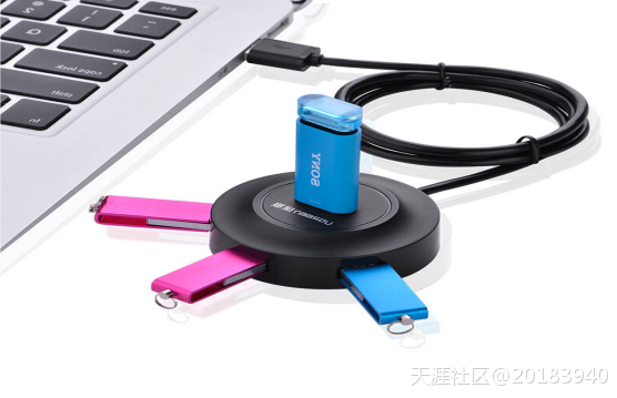 USB 4口 HUB它的作用是什么呢？还在为USB接口不够发愁吗？