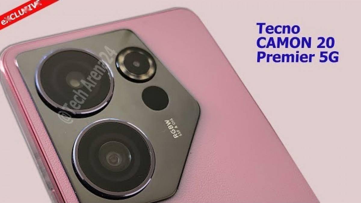 手机图片:传音Tecno Camon 20 Premier 5G手机曝光